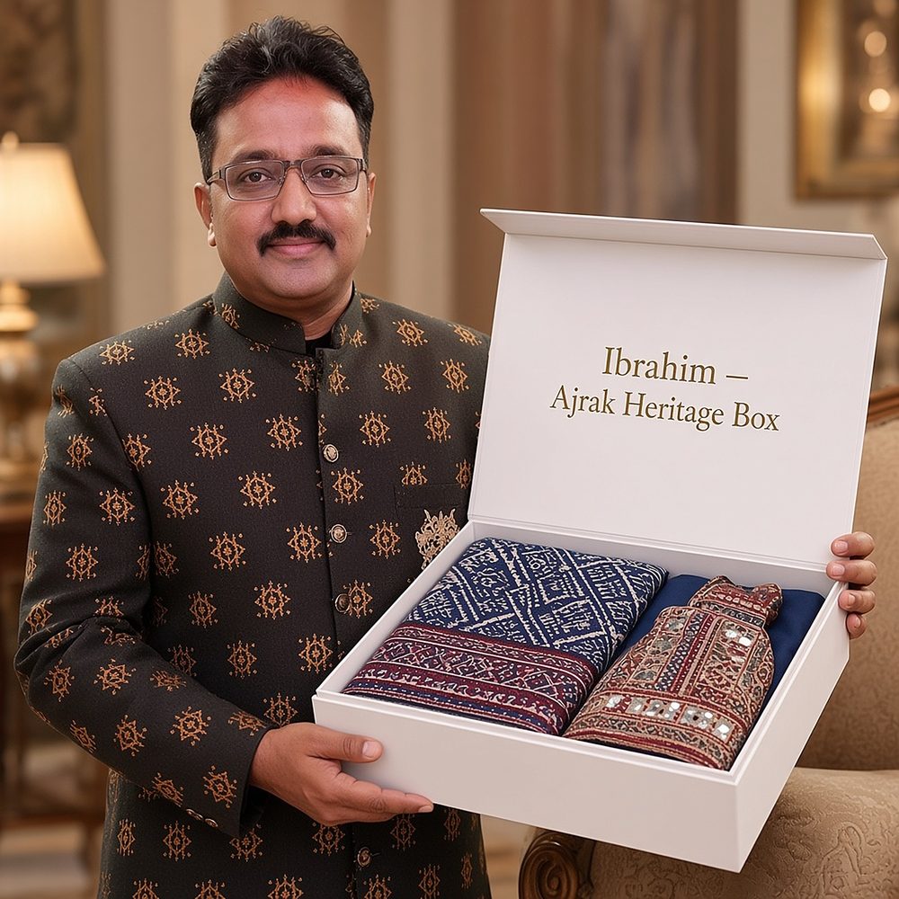 Ajrak Heritage Scarf Bundle — photo 9