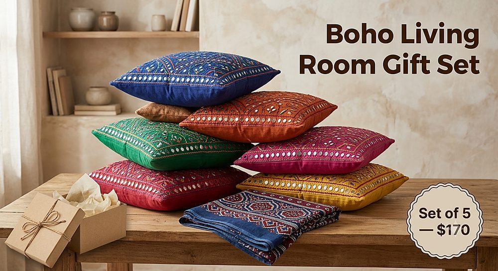 Mirror Work Cushion Bundle — photo 1