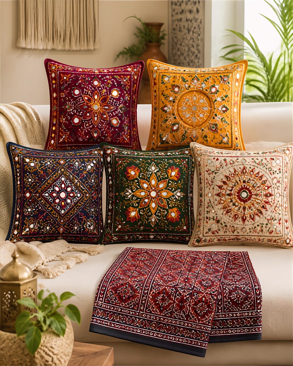 Mirror Work Cushion Bundle — photo 5