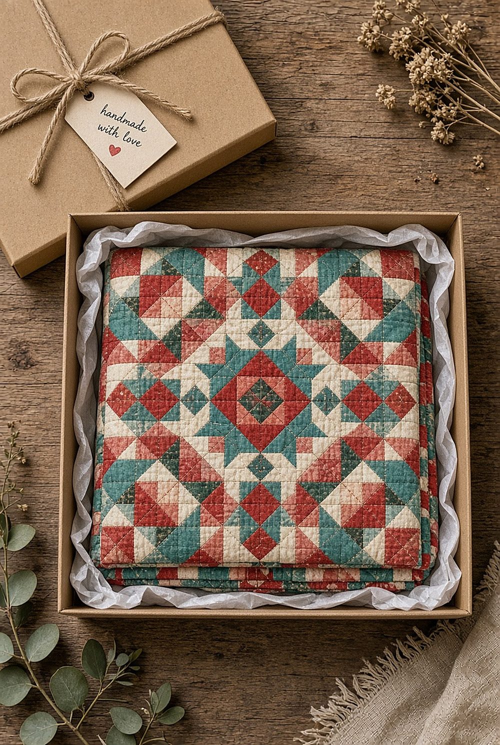 Sindhi Ralli Patchwork Quilt — photo 10
