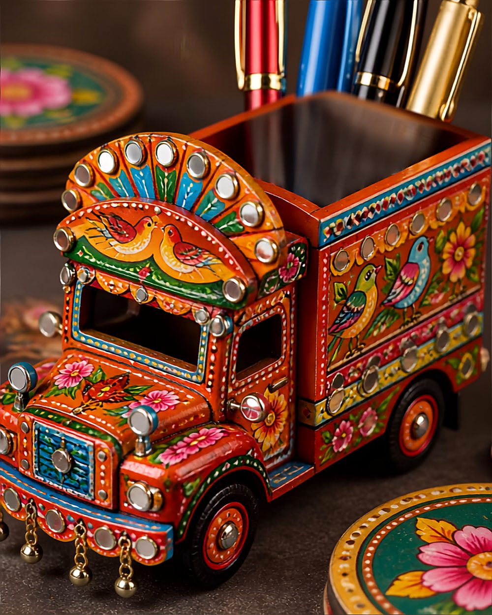 Pakistani Truck Art Desk Gift Set — photo 3