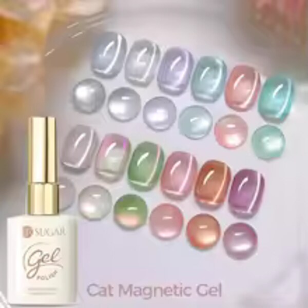 Cat-Eye Magnetic Gel Nail Polish 4