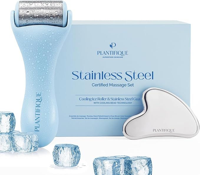 Ice Roller & Gua Sha Face Set