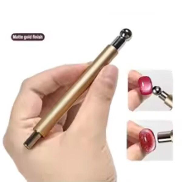 Double-Head Cat-Eye Nail Magnet Pen 2
