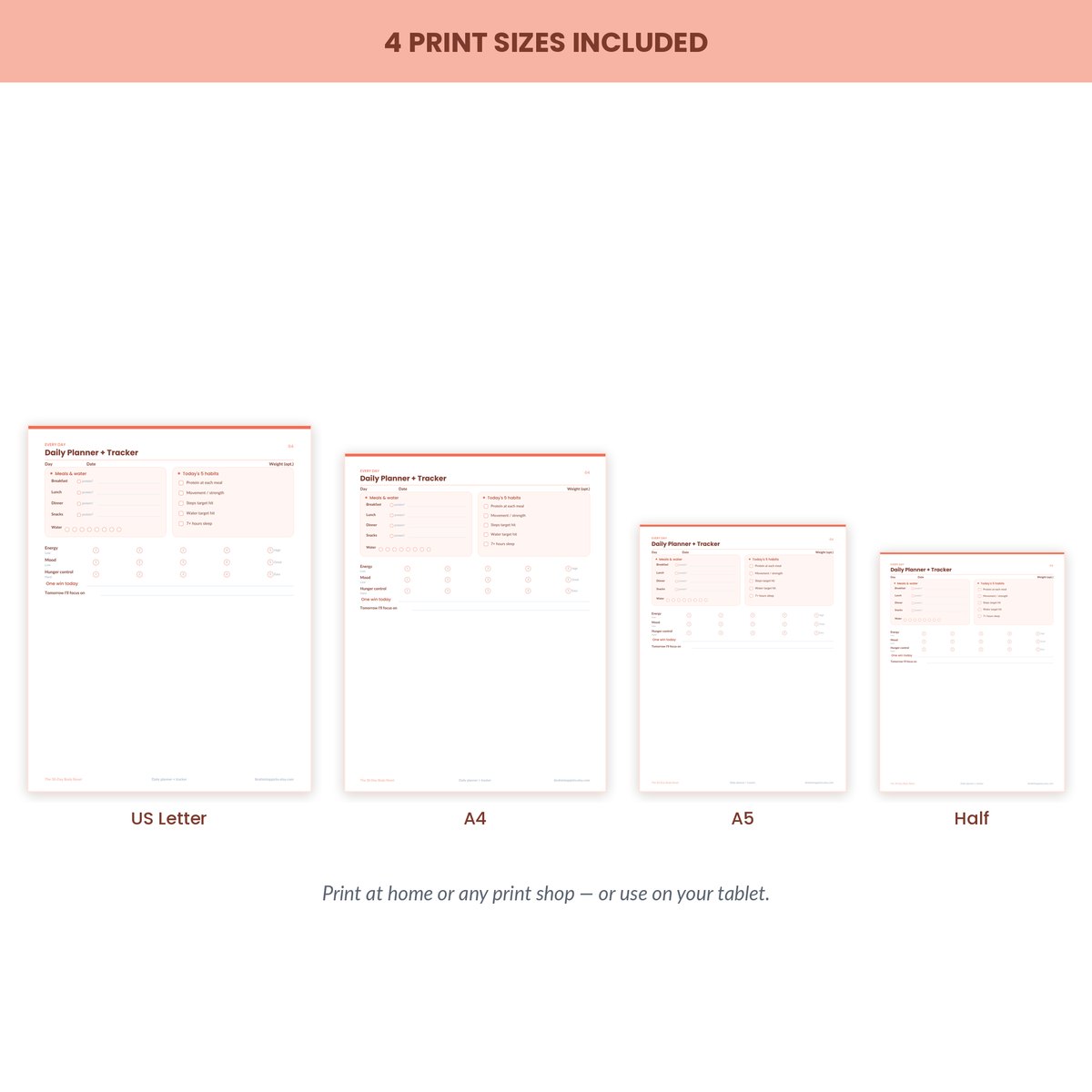 Sizes