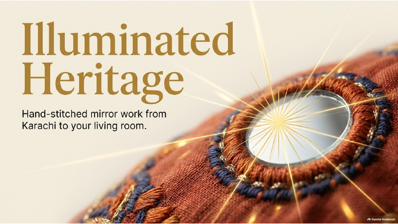Mirror Work Cushion Bundle presentation preview
